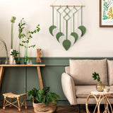 Wandtapijt asnisch wandtapijt geweven groene bladeren Home - Accessoires en Decoratie Naty Shop