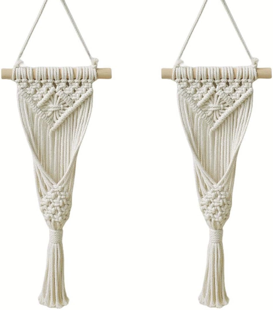 Geweven avoik wandtapijt 2 stuks voor thuis chique wanddecoratie Huis - Accessoires en Decoratie Naty Shop Standaardtitel
