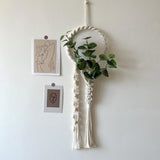 Wandtapijt avoik geweven wanddecoratie chic Wonen - Accessoires en Decoratie Naty Shop Beige