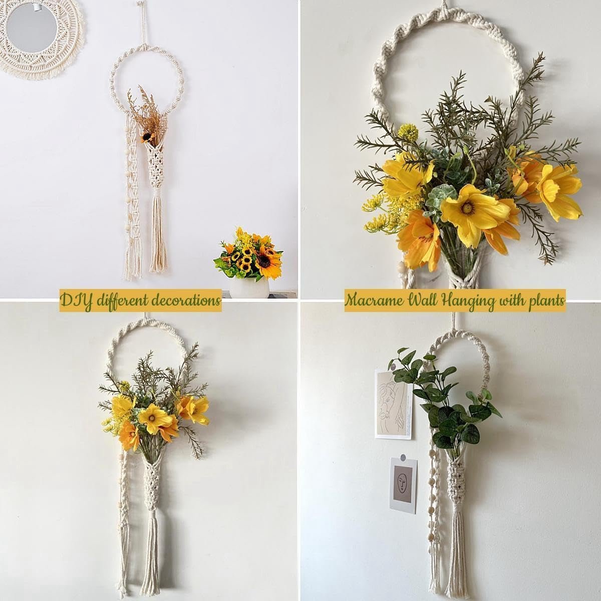 Wandtapijt avoik geweven wanddecoratie chic Wonen - Accessoires en Decoratie Naty Shop