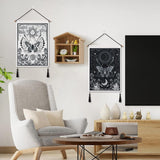 Wandtapijten betylfoy stukken kleine wandtapijten pailletten zon maan Home - Accessoires en Decoratie Naty Shop