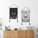 Wandtapijten betylfoy stukken kleine wandtapijten pailletten zon maan Home - Accessoires en Decoratie Naty Shop