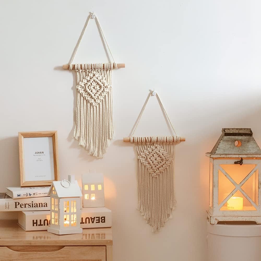 Wandtapijt hangend handgeweven chic Wonen - Accessoires en Decoratie Naty Shop