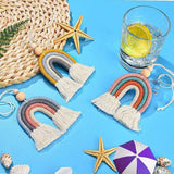 Wandkleed handgeweven stukken regenboog14 kinderkamer regenboog muur14 regenboog Wonen - Accessoires en Decoratie Naty Shop