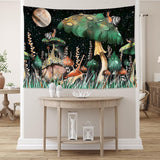 Wandtapijt junglepaddenstoelen hangende slakken uit het bos Home - Accessoires en Decoratie Naty Shop Standaardtitel