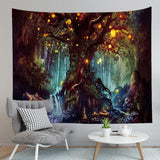 Wandtapijt levensboom Casa - Accessoires en Decoratie Naty Shop