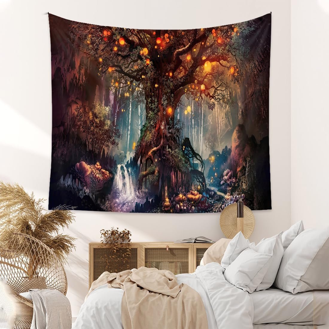 Wandtapijt levensboom Casa - Accessoires en Decoratie Naty Shop