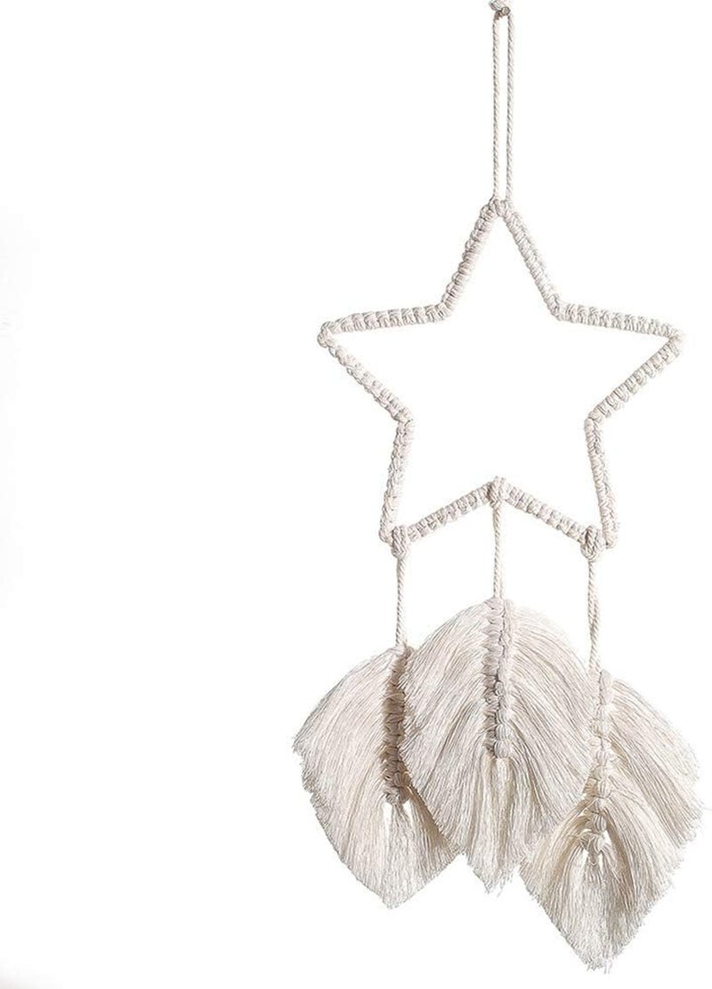 Wandkleed deco dromenvanger geweven witte wanddecoratie Home - Accessoires en Decoratie Naty Shop Stellar Spring