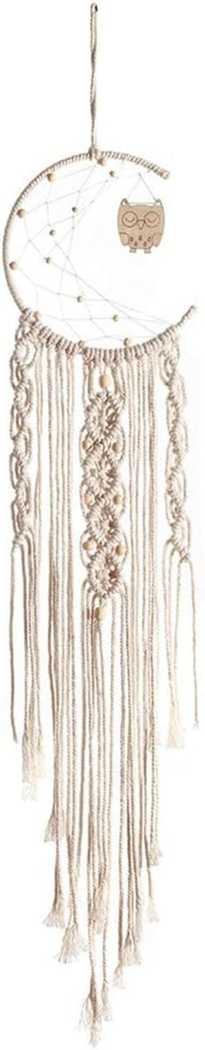 Wandkleed deco dromenvanger geweven witte wanddecoratie Wonen - Accessoires en Decoratie Naty Shop Bosuil