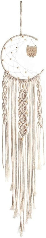 Wandkleed deco dromenvanger geweven witte wanddecoratie Wonen - Accessoires en Decoratie Naty Shop Bosuil