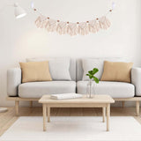 Wandtapijten decoratie handgemaakt geweven franjes led slinger Home - Accessoires en Decoratie Naty Shop