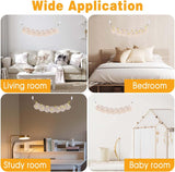 Wandtapijten decoratie handgemaakt geweven franjes led slinger Home - Accessoires en Decoratie Naty Shop