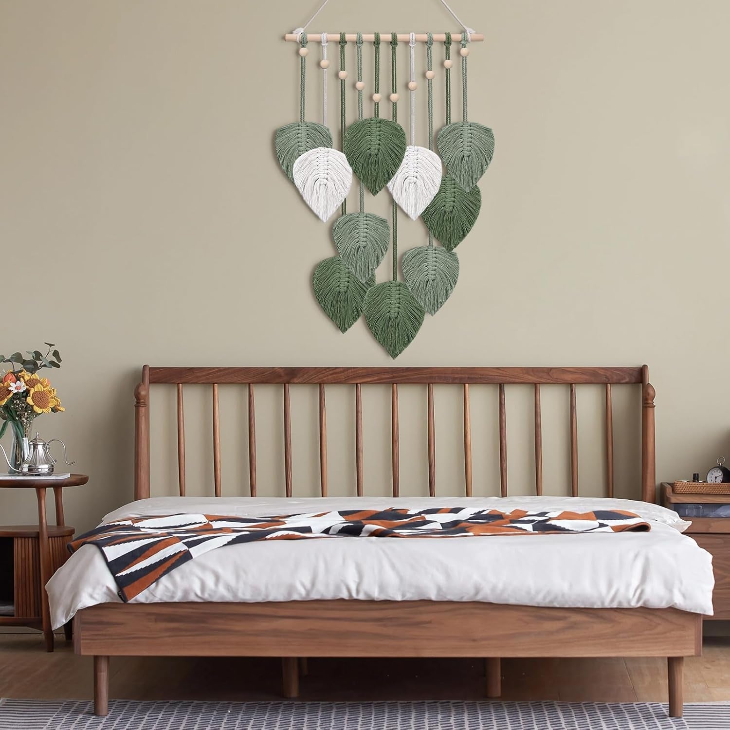Groen decoratietapijt voor kinderkamer Wonen - Accessoires en Decoratie Naty Shop