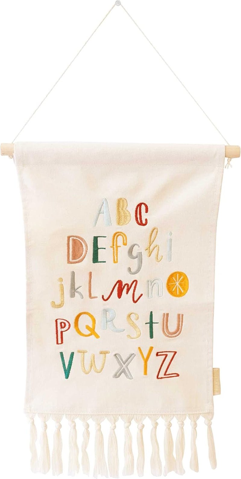 Papieren drakentapijt voor jongens en meisjes van kamerstof Home - Accessoires en Decoratie Naty Shop Alphabet