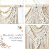 Wandtapijt dremisland groot deco geweven beige Casa - Accessoires en Decoratie Naty Shop