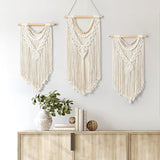 Wandtapijt dremisland groot deco geweven beige Casa - Accessoires en Decoratie Naty Shop