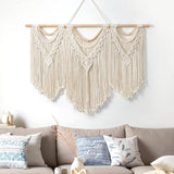 Wandtapijt dremisland groot deco geweven beige Casa - Accessoires en Decoratie Naty Shop