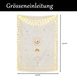 Wandtapijt maanstanden mysterie sterrenbeeld Wonen - Accessoires en Decoratie Naty Shop