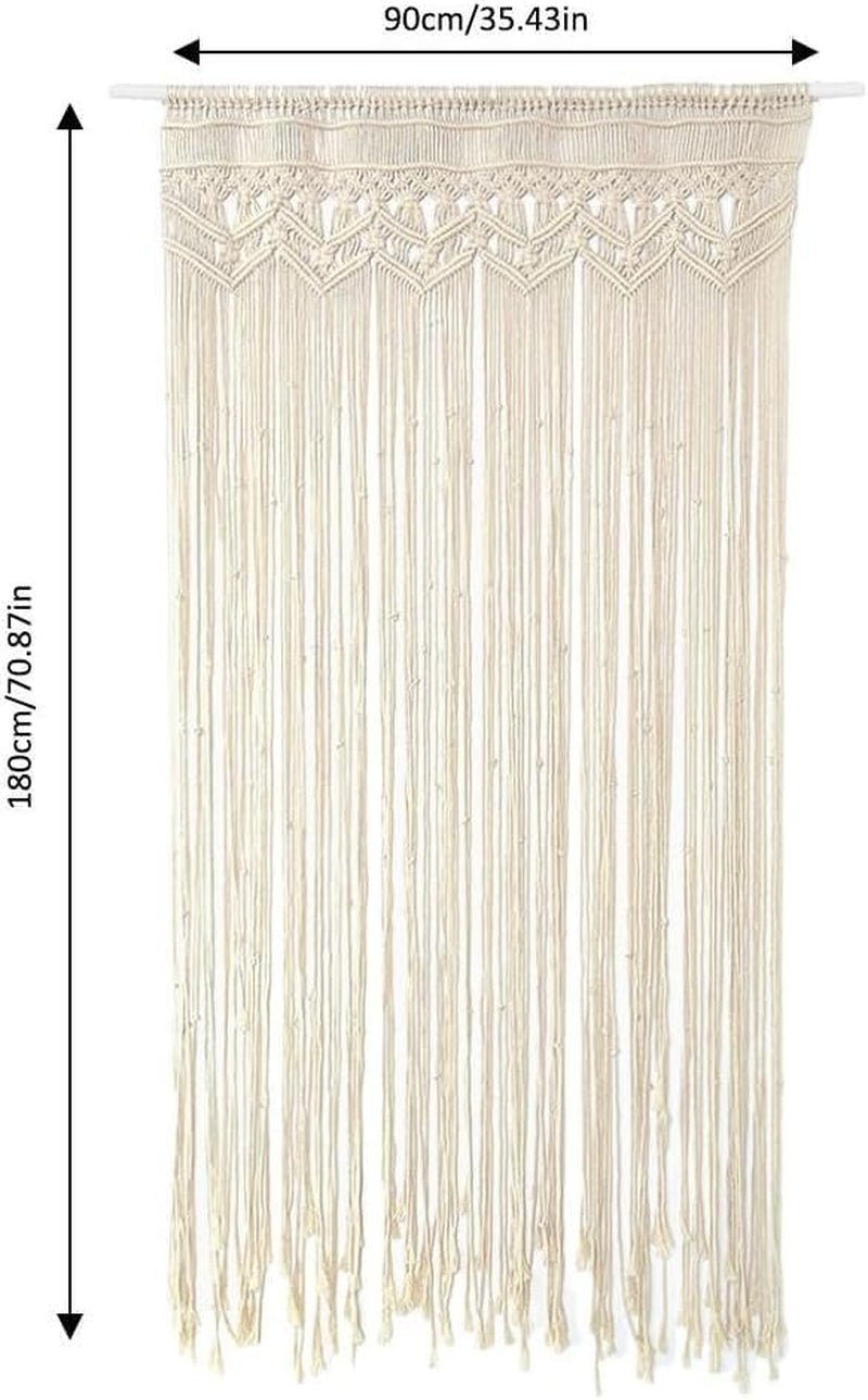 Draadtapijt, geweven gordijn, kamerdeur, scheidingswand, Wonen - Accessoires en Decoratie Naty Shop