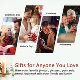 Wandtapijt fototouw foto houten clips haken Home - Accessoires en Decoratie Naty Shop