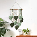 Tapijt van katoenen touw handgemaakt decoratieve planten bruiloft Home - Accessoires en Decoratie Naty Shop