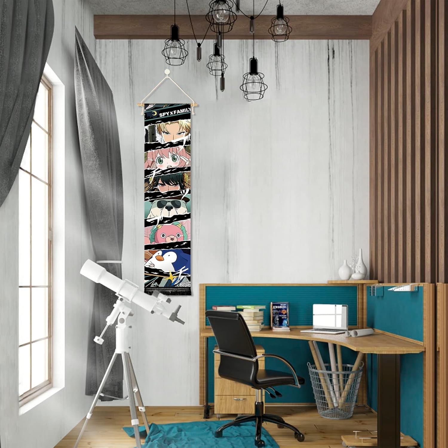 Wandtapijten hangend canvas muurkunst banner anime Huis - Accessoires en Decoratie Naty Shop