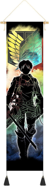 Wandtapijt ophangend canvas muurkunst schilderij Japanse karakters Home - Accessoires en Decoratie Naty Shop Stil-B