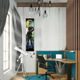 Wandtapijt ophangend canvas muurkunst schilderij Japanse karakters Home - Accessoires en Decoratie Naty Shop