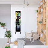 Wandtapijt ophangend canvas muurkunst schilderij Japanse karakters Home - Accessoires en Decoratie Naty Shop