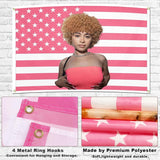 Wandtapijt ijskruid vlag roze vlaggen Home - Accessoires en Decoratie Naty Shop