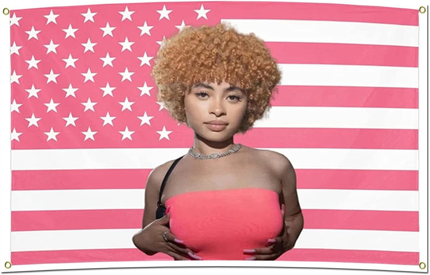 Wandtapijt ijskruid vlag roze vlaggen Home - Accessoires en Decoratie Naty Shop Standaard titel
