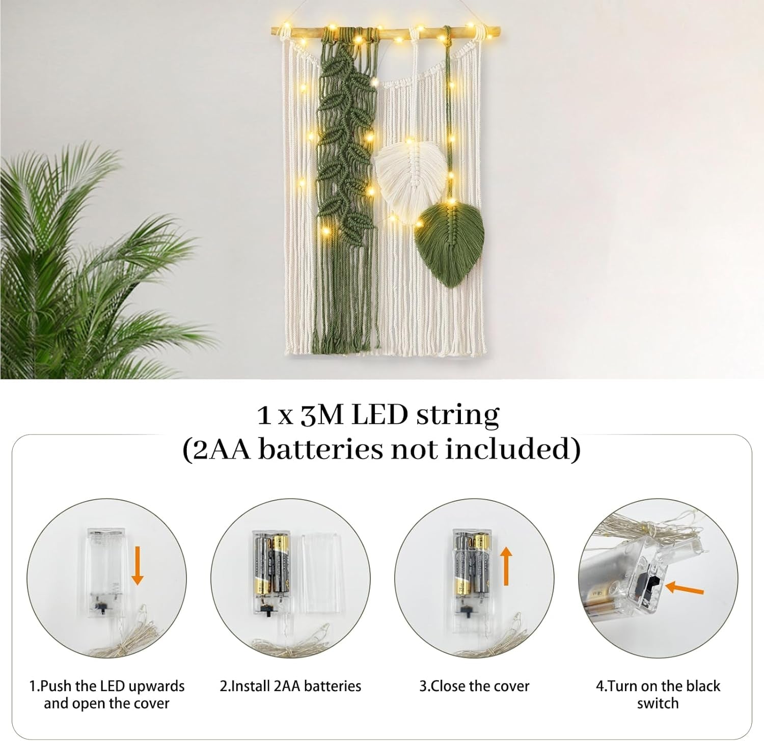 ihonyi wandtapijt handgeweven sic wandtapijt met franjes Home - Accessoires en Decoratie Naty Shop