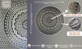 Wandtapijt India strandlaken rond mandala hippie groot indian Huis - Accessoires en Decoratie Naty Shop