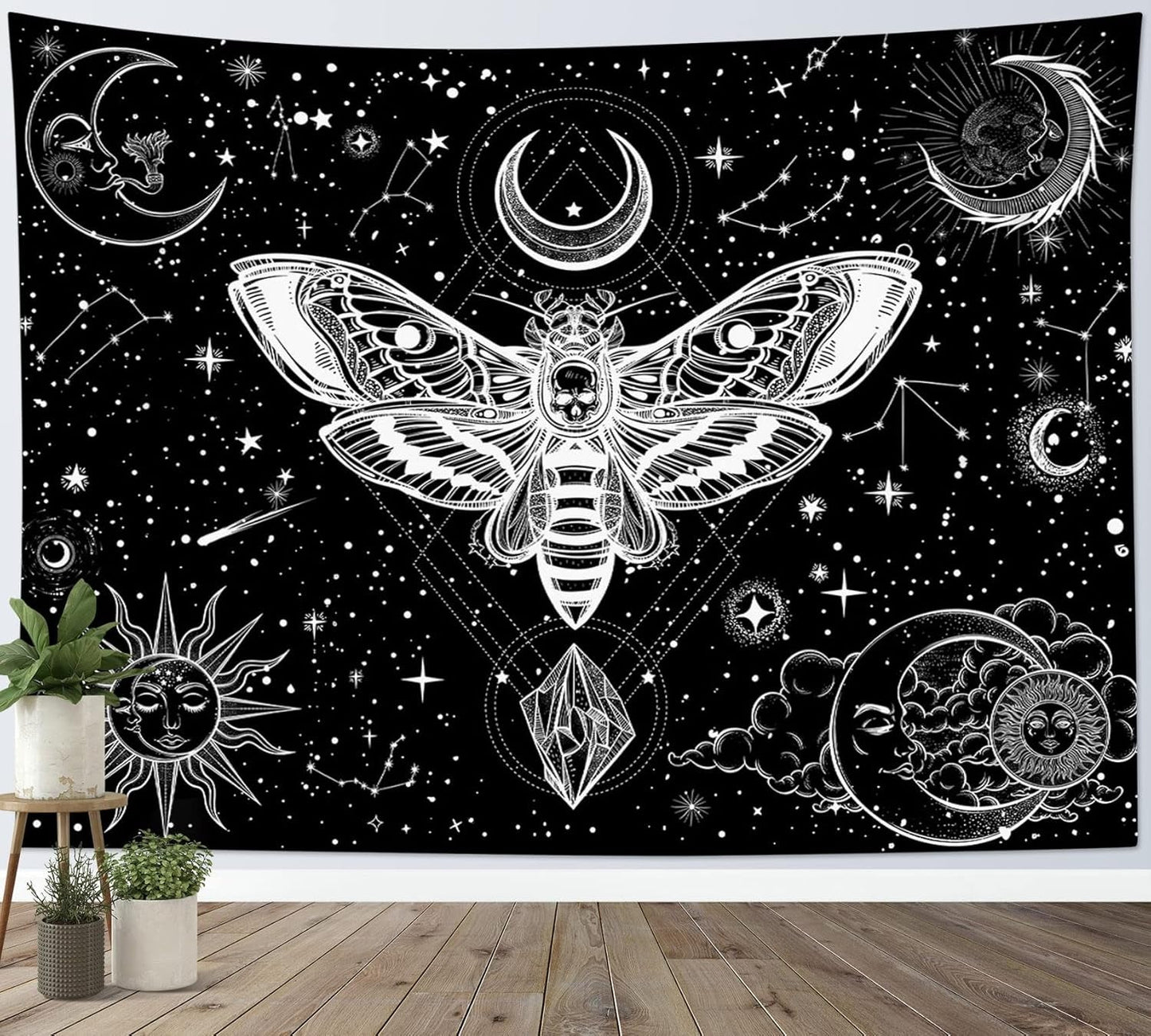 Japans wandtapijt panza rode kersenbloesem zonnemuur Home - Accessoires en Decoratie Naty Shop Multi 12 200L X 150B Cm