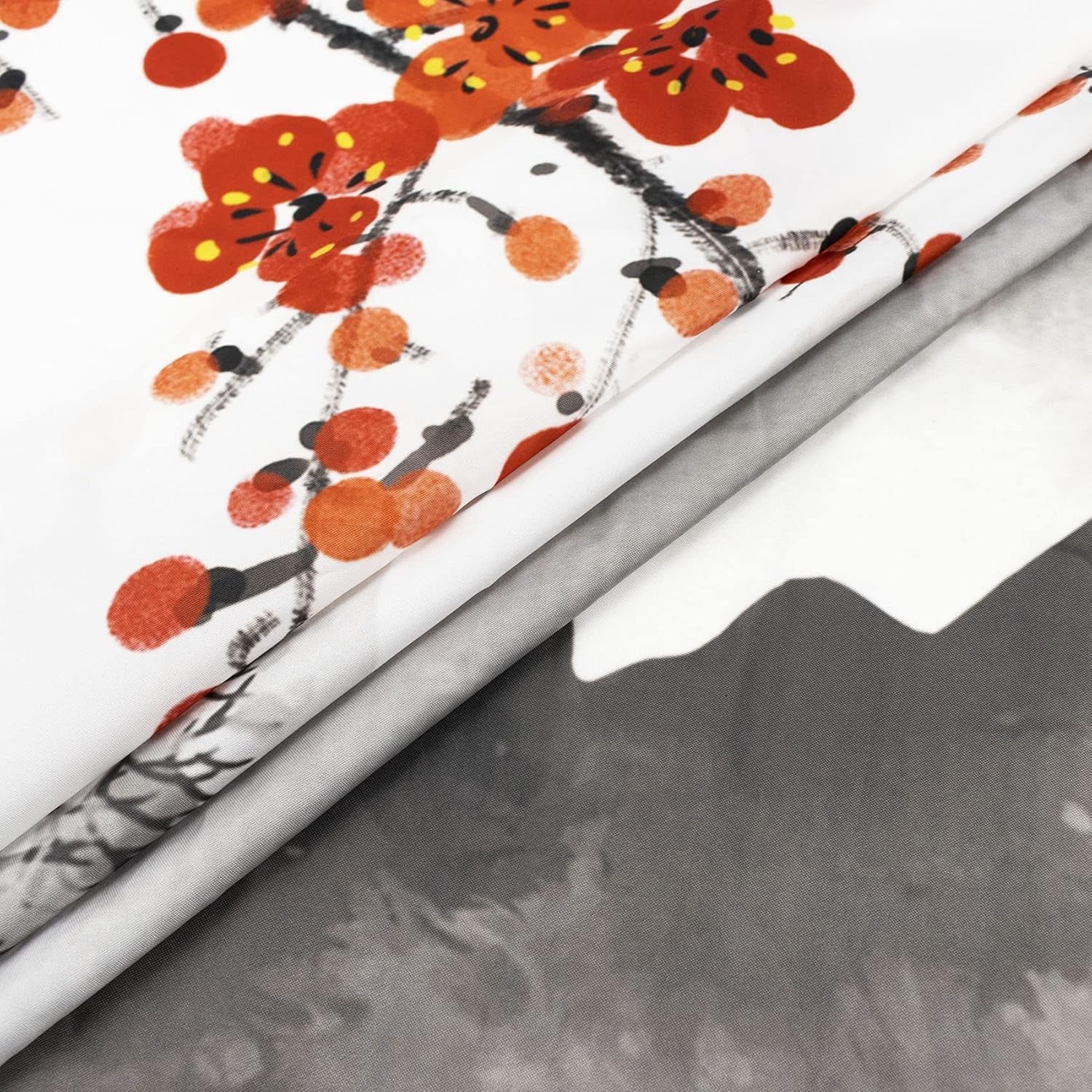 Japans wandtapijt canvas rode kersenbloesem zonnemuur Home - Accessoires en Decoratie Naty Shop