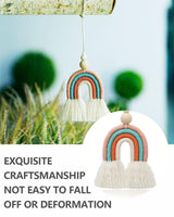 Wandkleed kgduyc handgeweven stuk regenboog14 kinderkamer regenboog Wonen - Accessoires en Decoratie Naty Shop