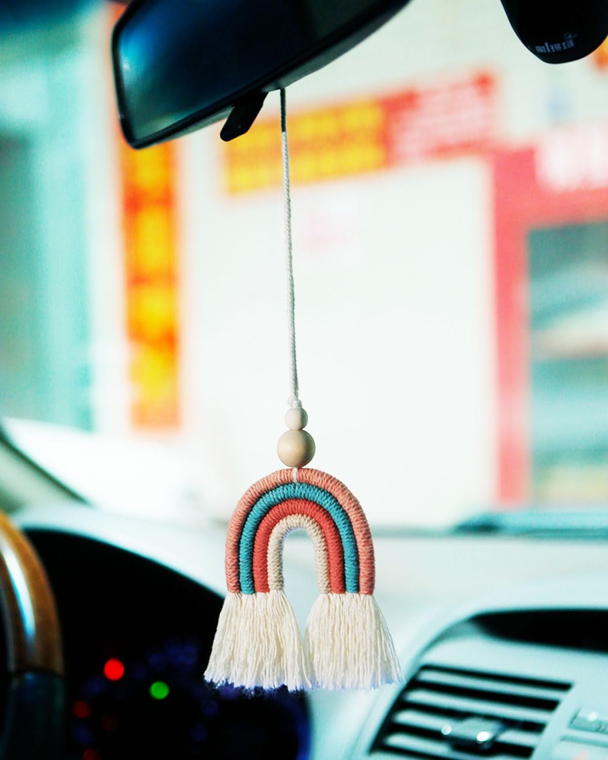 Wandkleed kgduyc handgeweven stuk regenboog14 kinderkamer regenboog Wonen - Accessoires en Decoratie Naty Shop