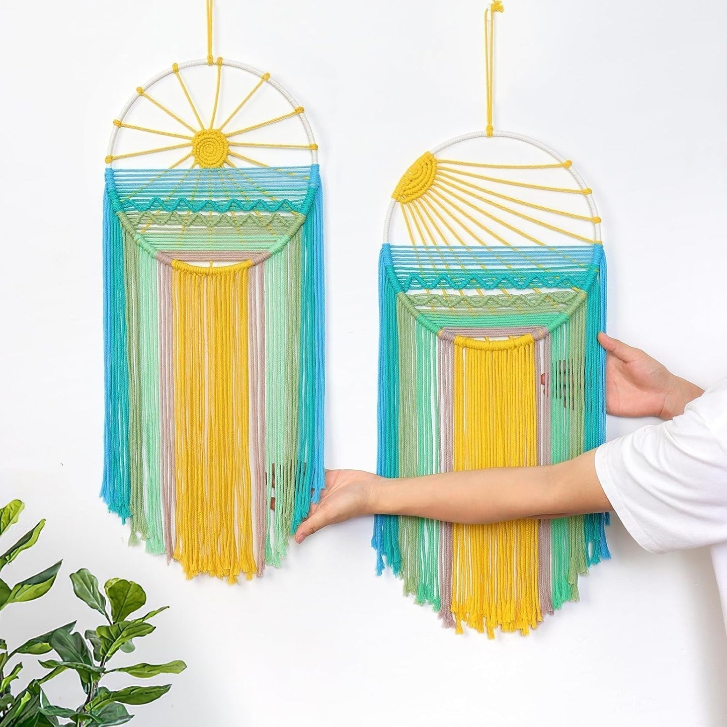 Wandtapijt lomohoo dromenvanger wandtapijt zonpatroon regenboog kamer Huis - Accessoires en Decoratie Naty Shop