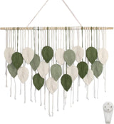 Groot kunstgeweven handgemaakt wandtapijt met kwastjes Home - Accessoires en Decoratie Naty Shop Standaardtitel