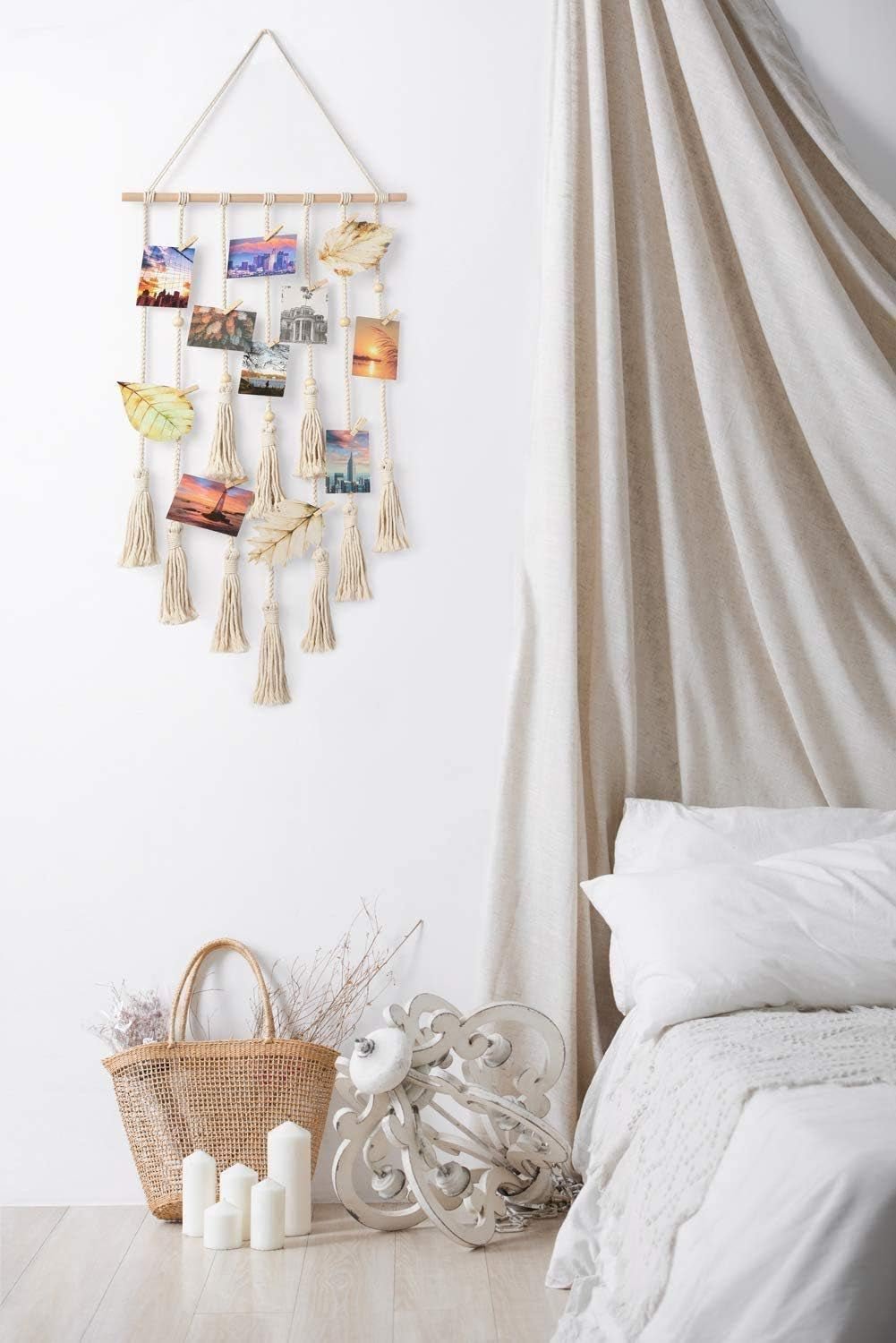 Wandtapijt mkouo photo deco chic geweven thuis Huis - Accessoires en Decoratie Naty Shop