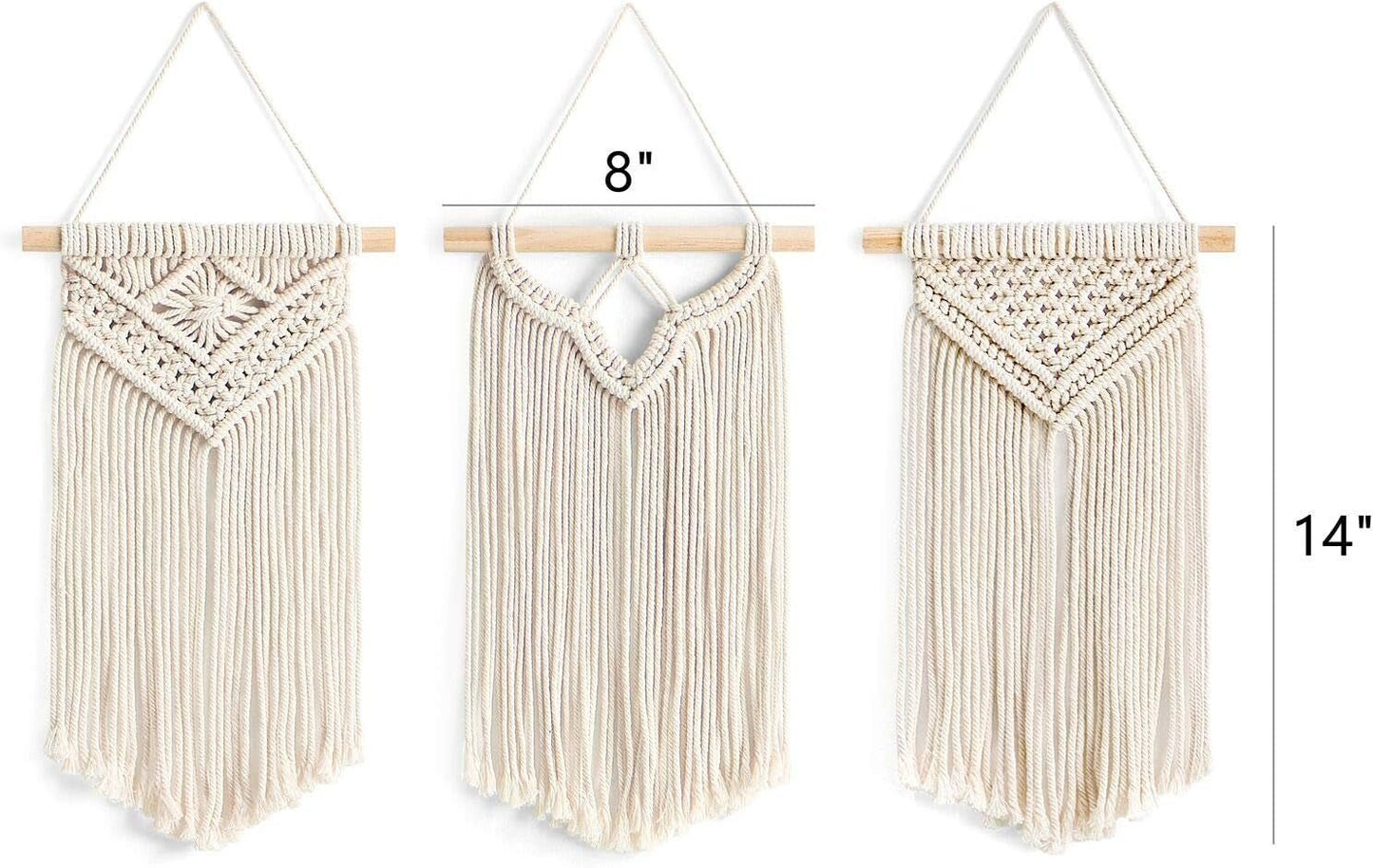Wandtapijt mkouo kleine set chique stoffen appartementgalerij Home - Accessoires en Decoratie Naty Shop