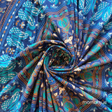 Wandtapijt momomus mandala gekleurd katoen oosterse motieven Woon - Accessoires en Decoratie Naty Shop