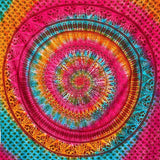 Wandkleed momomus mandala hippie of psychedelisch xxl Home - Accessoires en Decoratie Naty Shop Veelkleurig 17 230L X 210B Cm