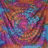 Wandkleed momomus mandala hippie of psychedelisch xxl Home - Accessoires en Decoratie Naty Shop Veelkleurig 16 230L X 210B Cm