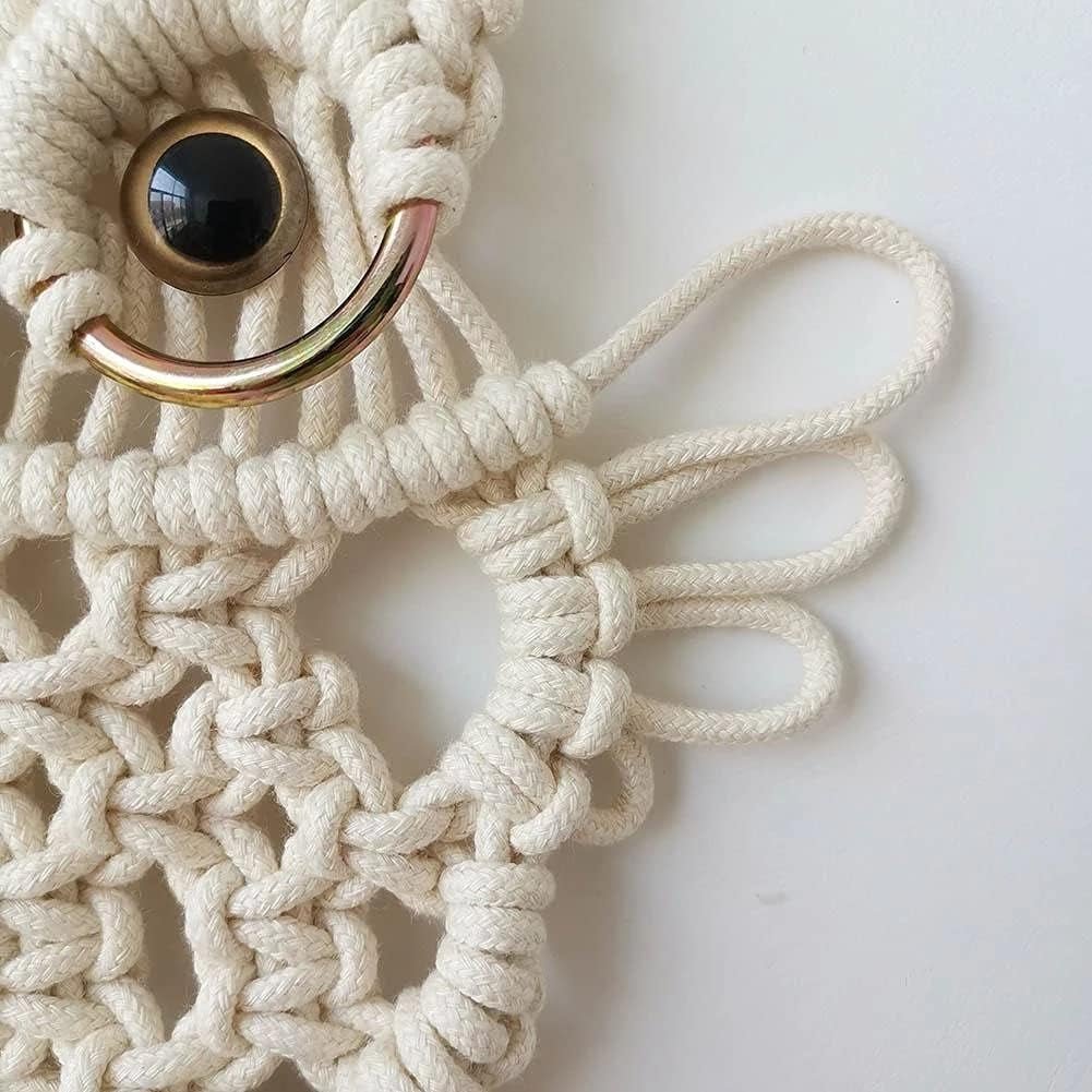 Uilen wandtapijt wandtapijt 14wall handgemaakte katoenen decoratie Home - Accessoires en Decoratie Naty Shop