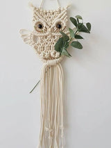 Uilen wandtapijt wandtapijt 14wall handgemaakte katoenen decoratie Home - Accessoires en Decoratie Naty Shop