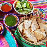 Wandtapijt canvas Mexicaanse tafel Mexicaanse bruiloft Saltillo Mexicaanse Home - Accessoires en Decoratie Naty Shop