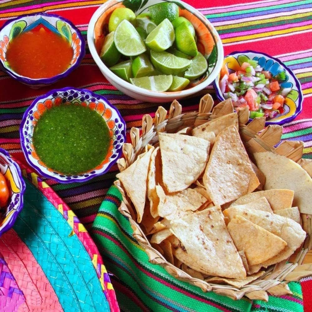 Wandtapijt canvas Mexicaanse tafel Mexicaanse bruiloft Saltillo Mexicaanse Home - Accessoires en Decoratie Naty Shop