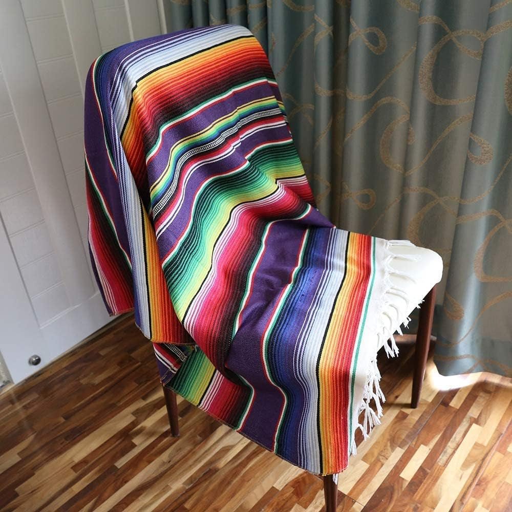 Wandtapijt canvas Mexicaanse tafel Mexicaanse bruiloft Saltillo Mexicaanse Home - Accessoires en Decoratie Naty Shop