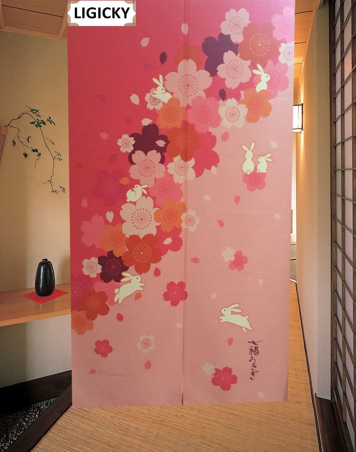 Wandtapijt Japans gordijn noren lange deur tapisseri Casa - Accessoires en Decoratie Naty Shop